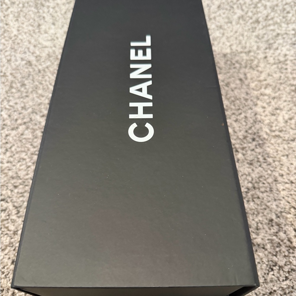 Chanel Black Shoe Box